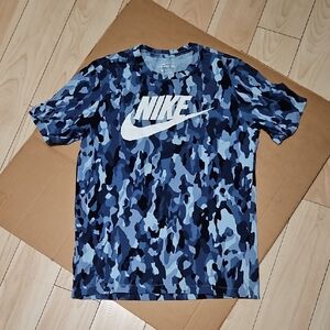 Nike Blue Camo T-Shirt